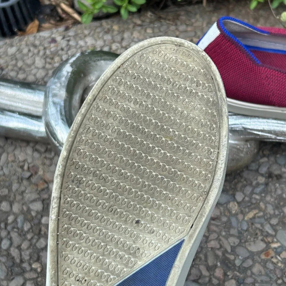 Rothy's Wine The Original Sneaker Slip on Shoes Size 9.5 - Picture 3 of 7